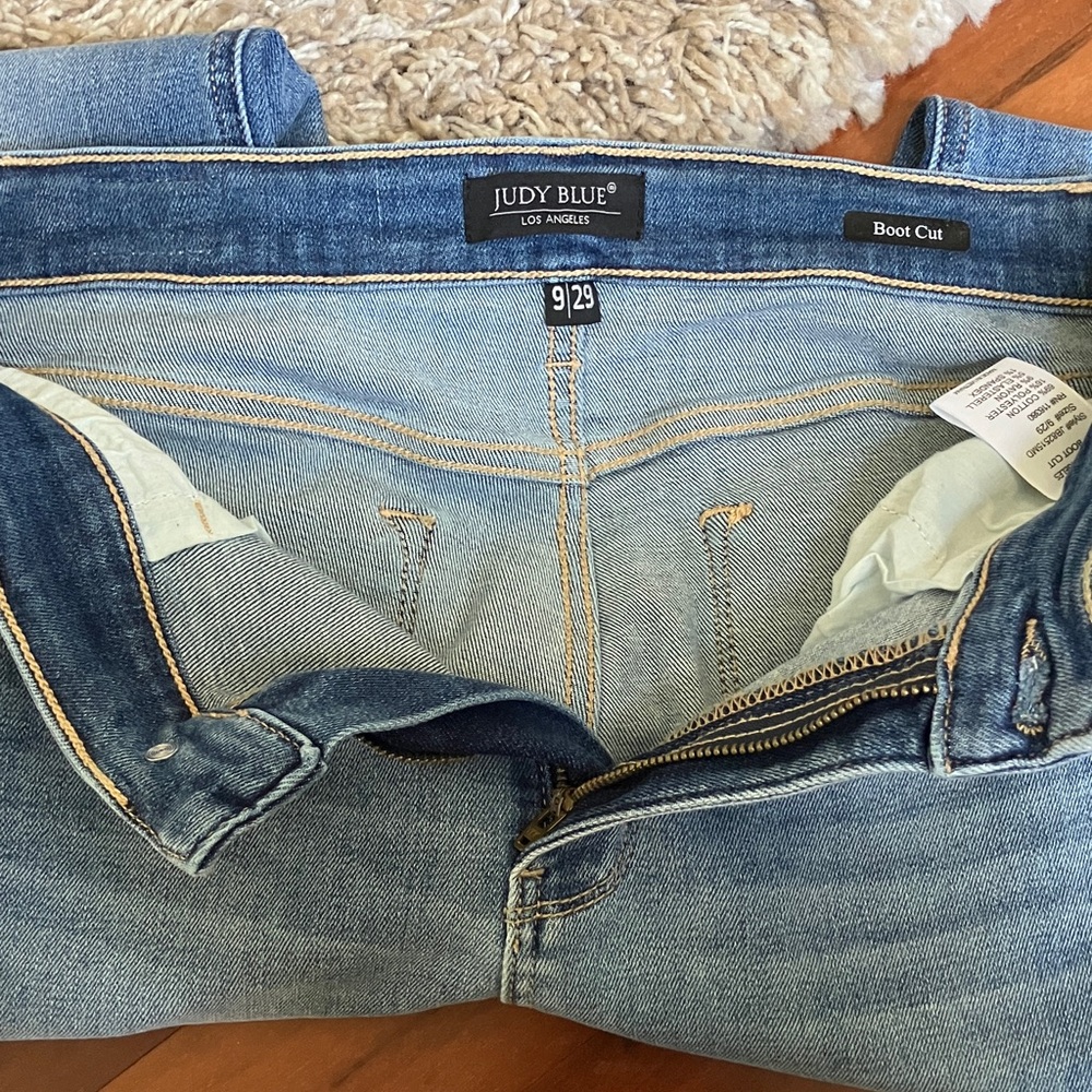 Judy Blue Faded Medium Blue Bootcut Jeans size 9/29